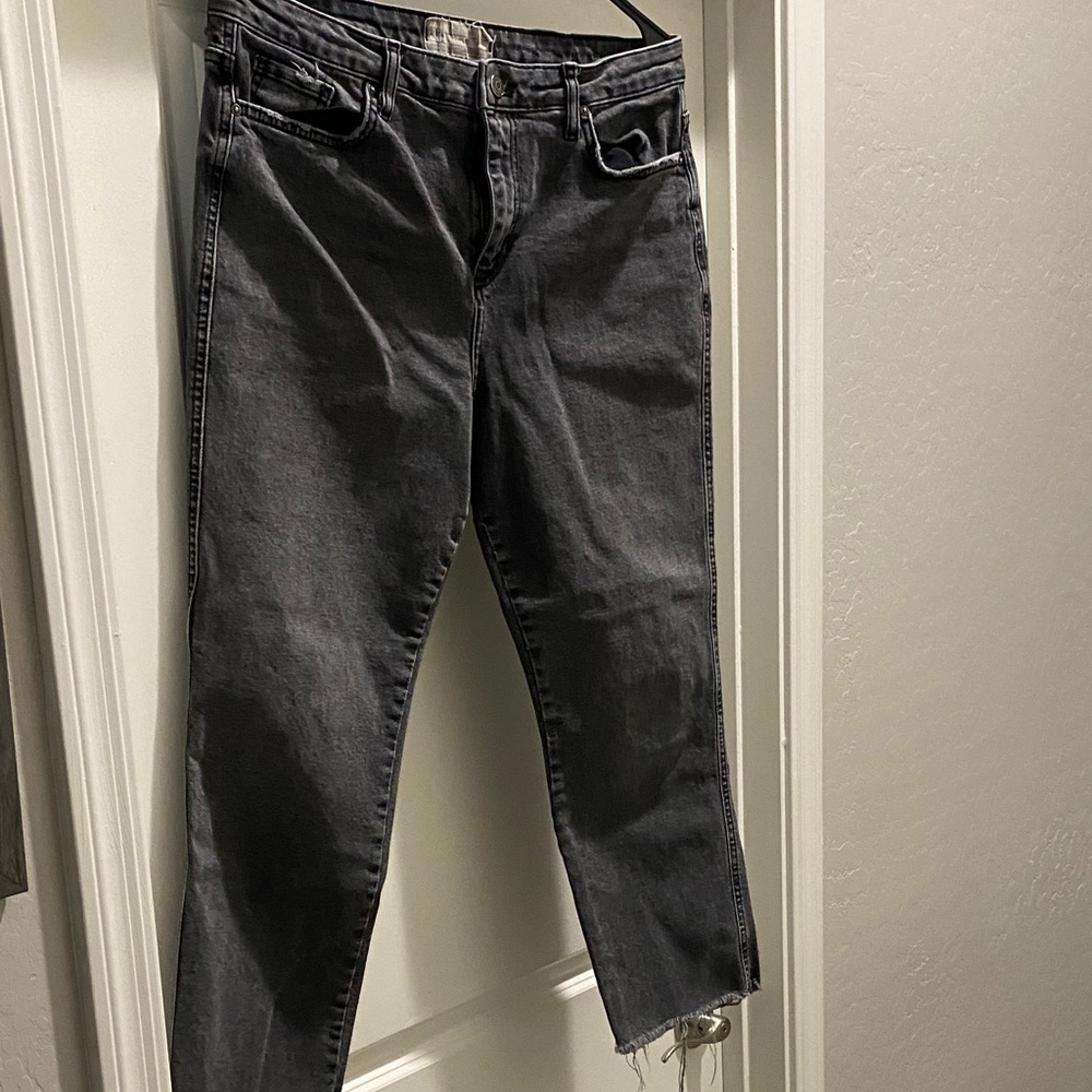 Free People Charcoal Denim Jeans